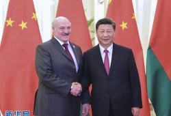习近平会见白俄罗斯总统卢卡申科